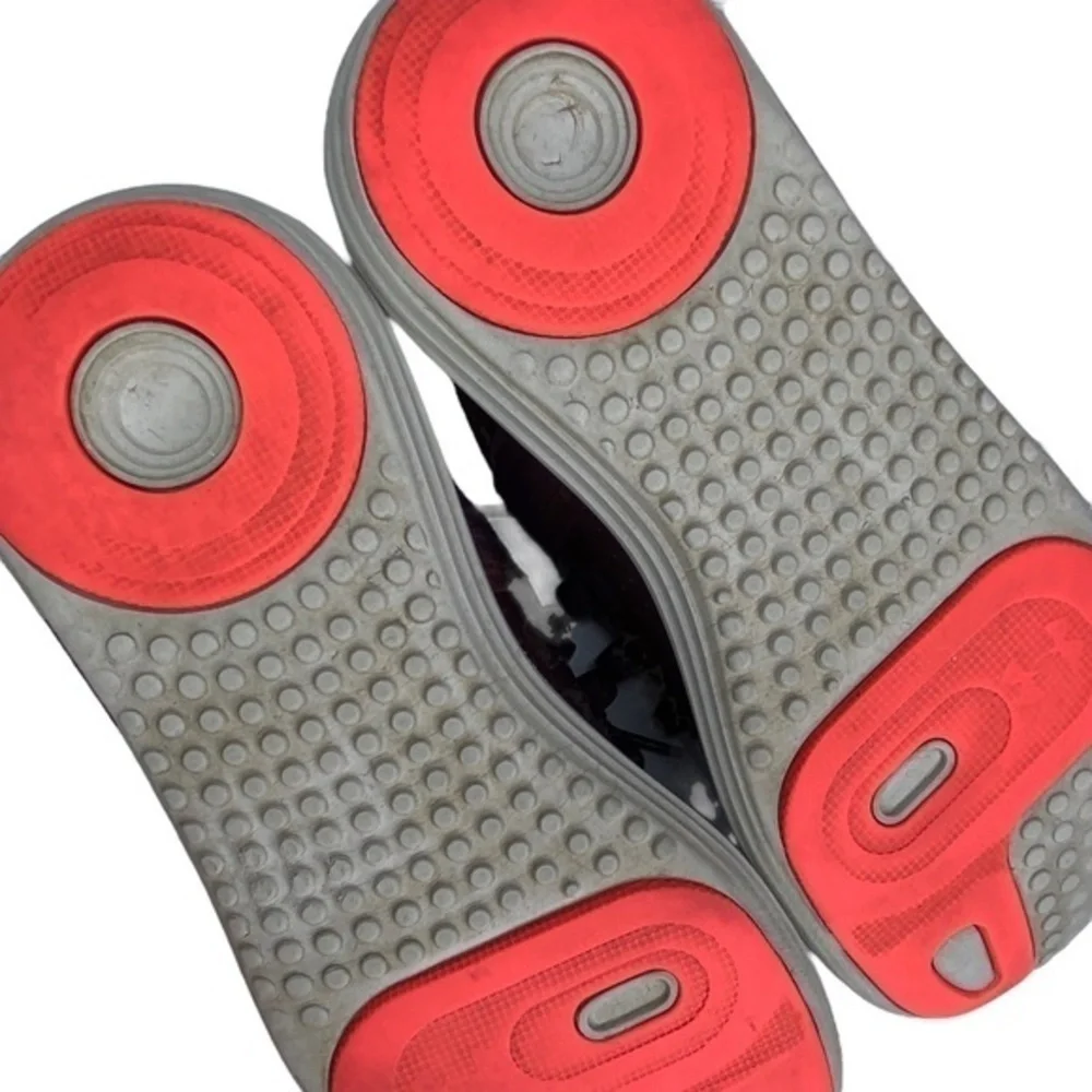 Under Armour Ua Vibe Shoes Burgundy Slip On‎ Athletic Sneakers Shoes